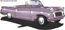 Triumph Herald cabriolet….