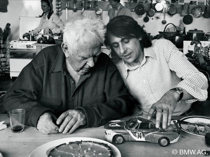 Alexander Calder et Hervé Poulain