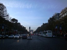 Promenade sur les Champs Elysées...