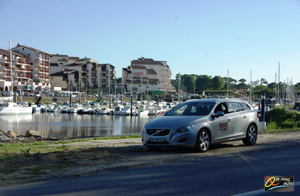 Notre V60 se pose devant le port de plaisance de Cap Breton Notre V60 se pose devant le port de plaisance de Cap Breton
