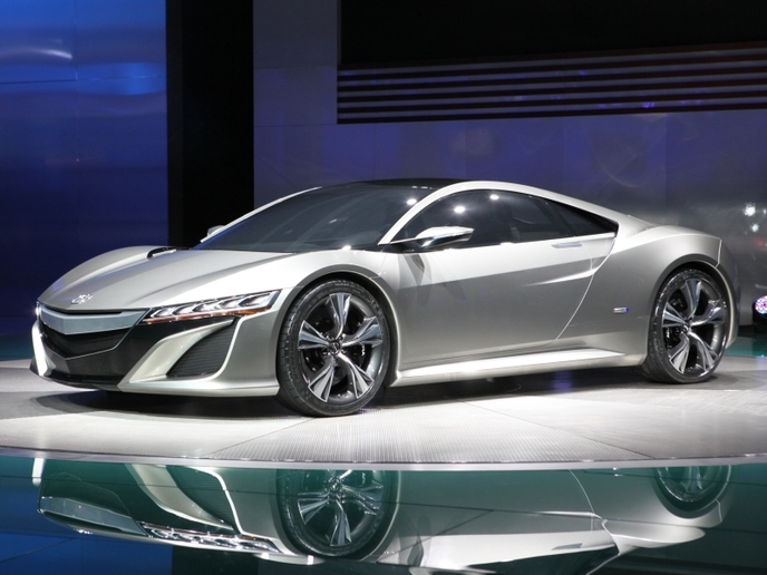 Le grand retour de la Honda NSX, ici sous le label Acura