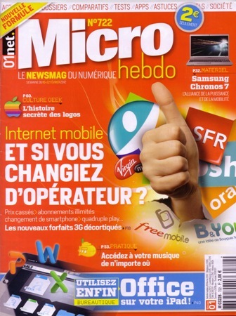 Micro Hebdo n° 722