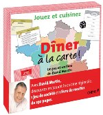 DÎNER A LA CARTE - Jouez et cuisinez - Un jeu de société et un livre