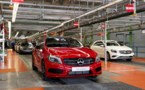 MERCEDES-BENZ : début de la production de la Classe A à l'usine de Rastatt
