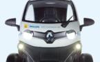 PHILIPS : un prototype de la Twizy équipé en LED présenté par PHILIPS et RENAULT