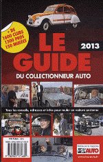 LE GUIDE 2013 DU COLLECTIONNEUR AUTO